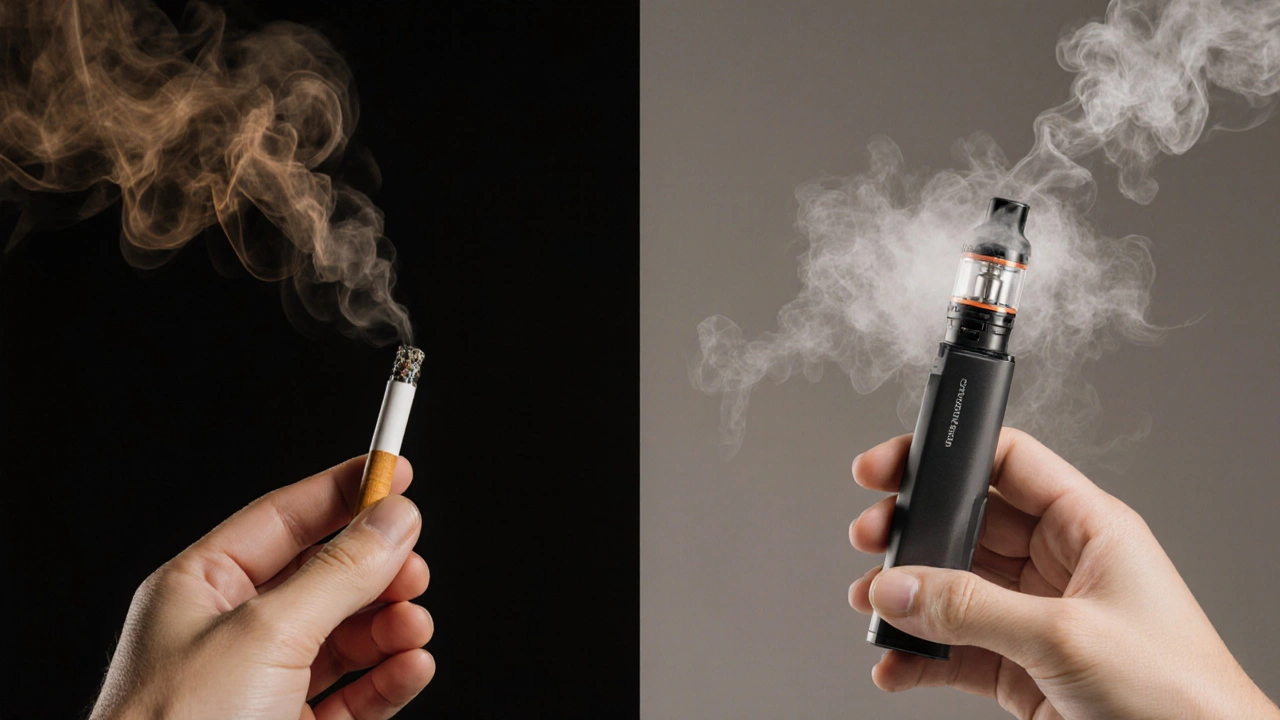 CBD‑Vape vs. Zigarette: Gesundheitsrisiken im Vergleich