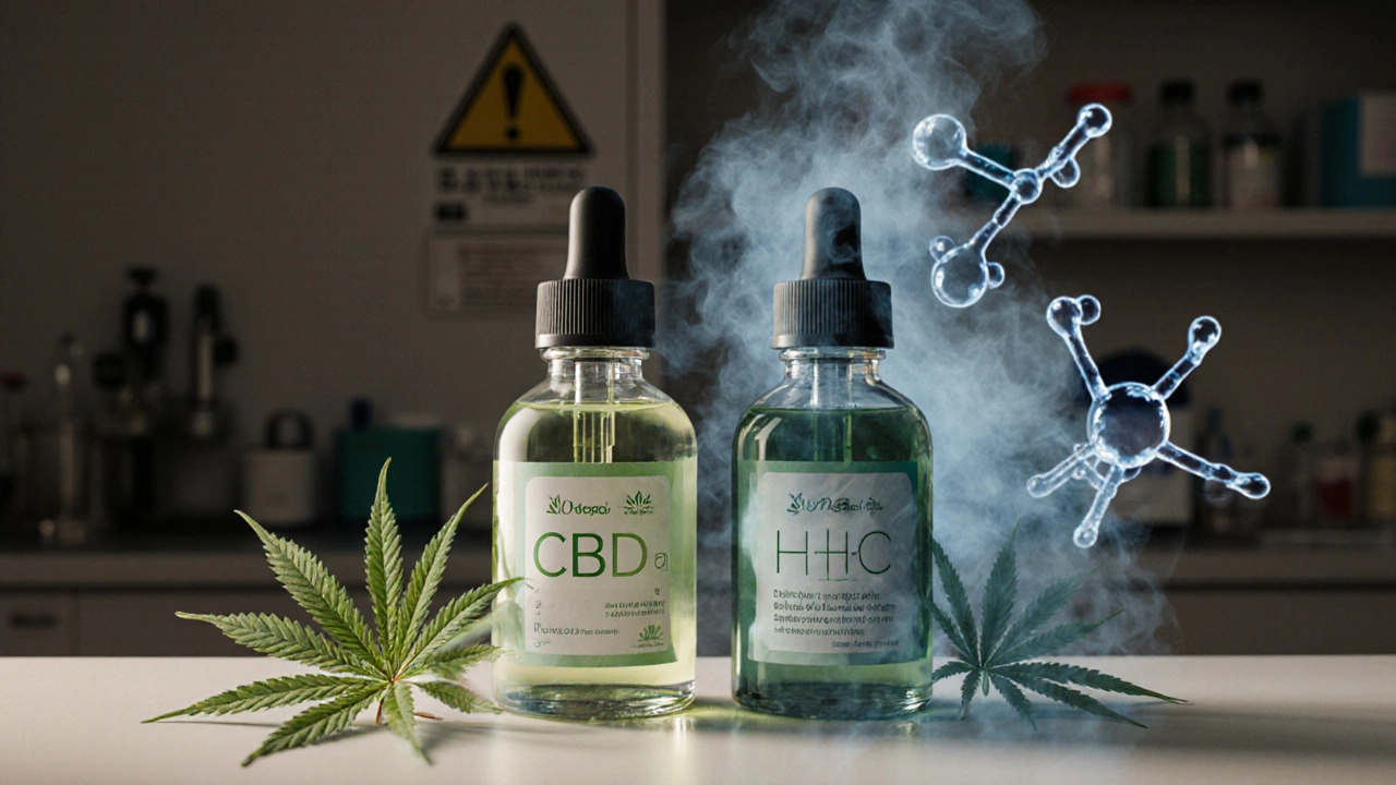 Was ist der Unterschied zwischen CBD und HHC?