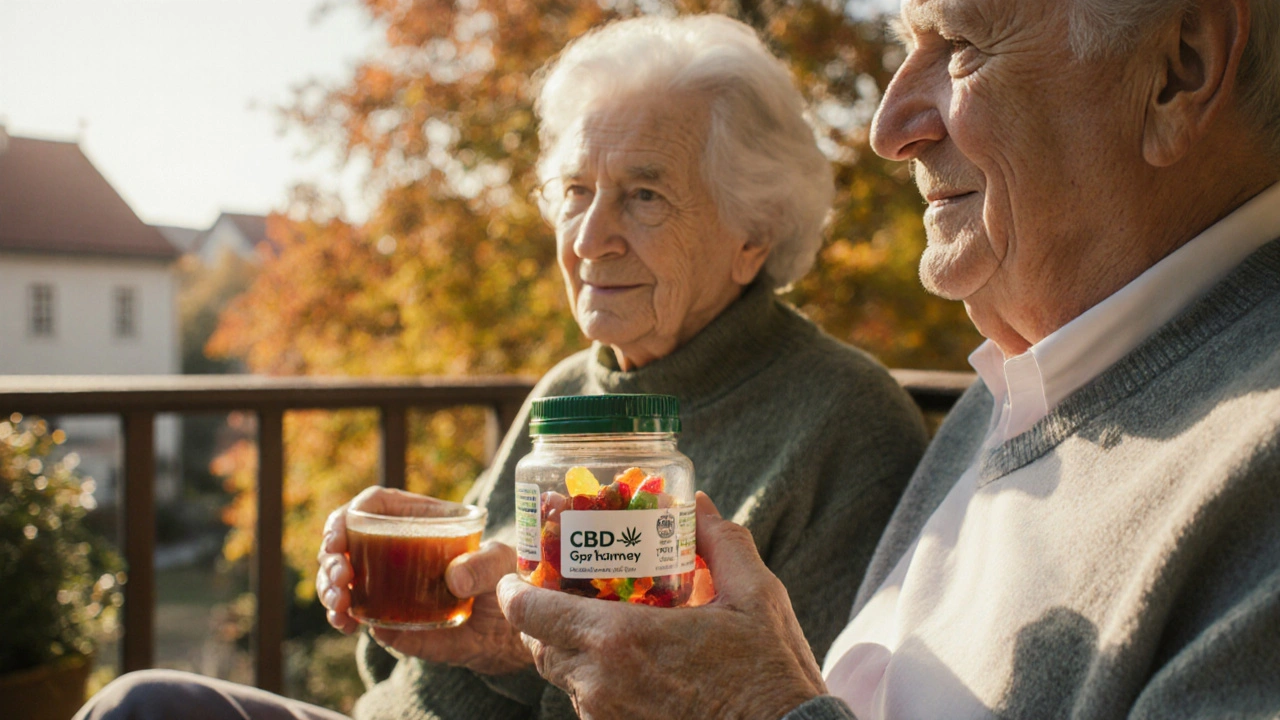 Sind CBD-Gummibärchen gut für Senioren?