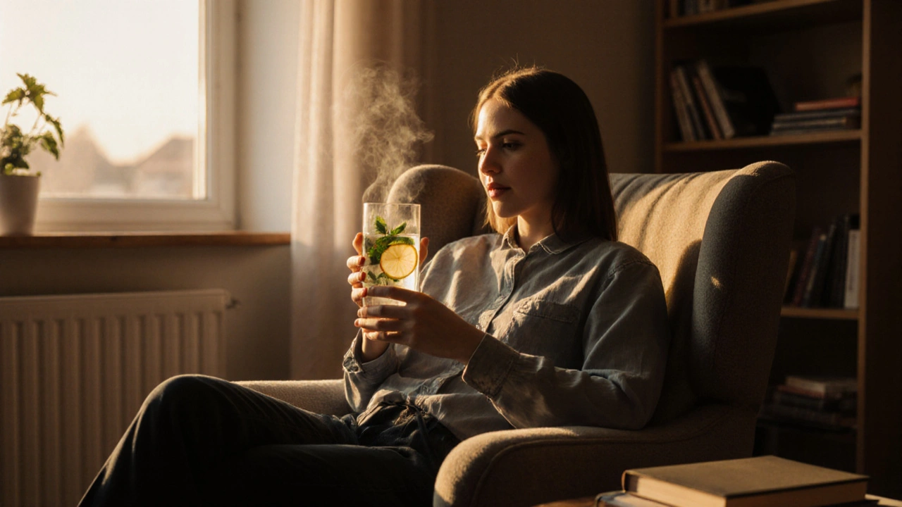 Wirkt CBD beim Trinken entspannend?