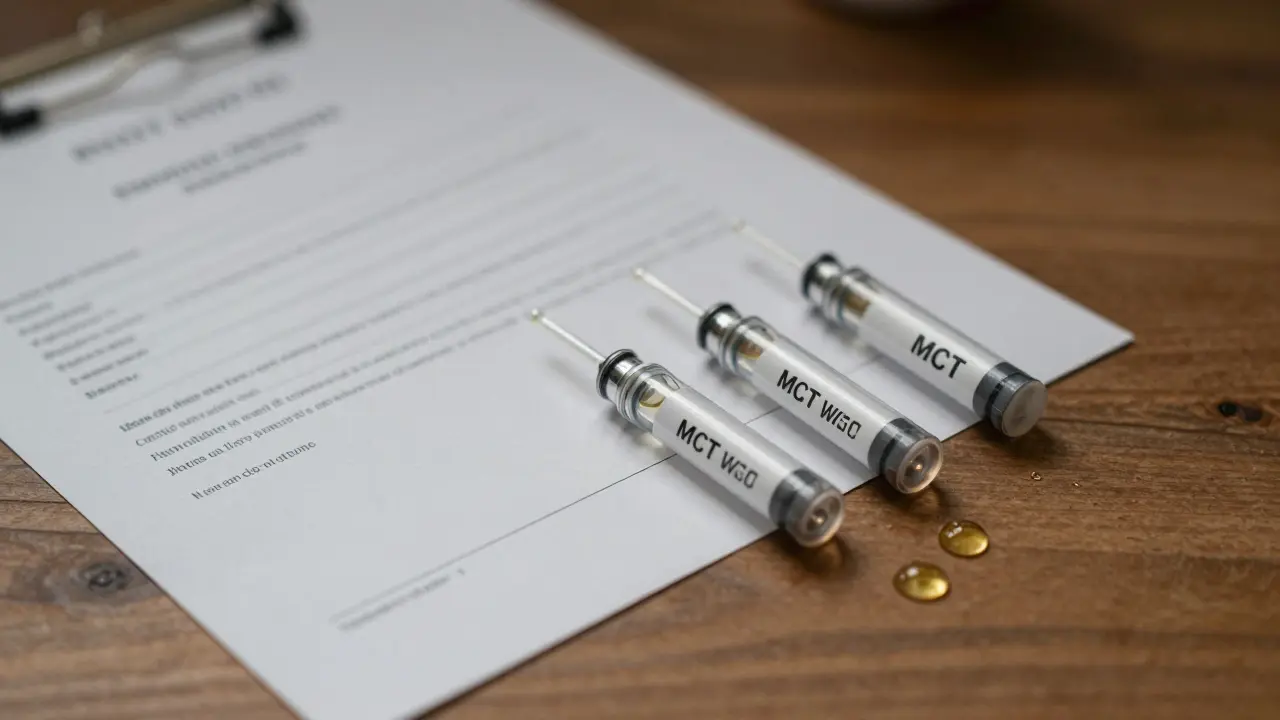 Drei CBD-Kartuschen mit COA-Zertifikat auf Holztisch, betonen Reinheit und Transparenz.