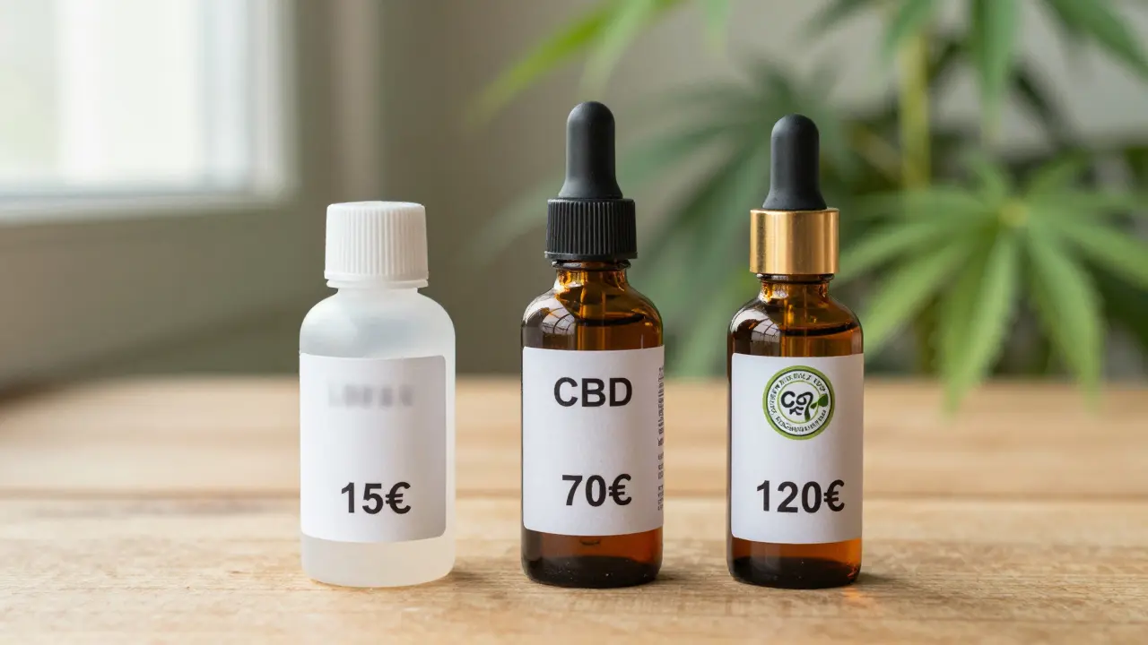 Wie viel kostet eine Flasche CBD-Öl normalerweise?