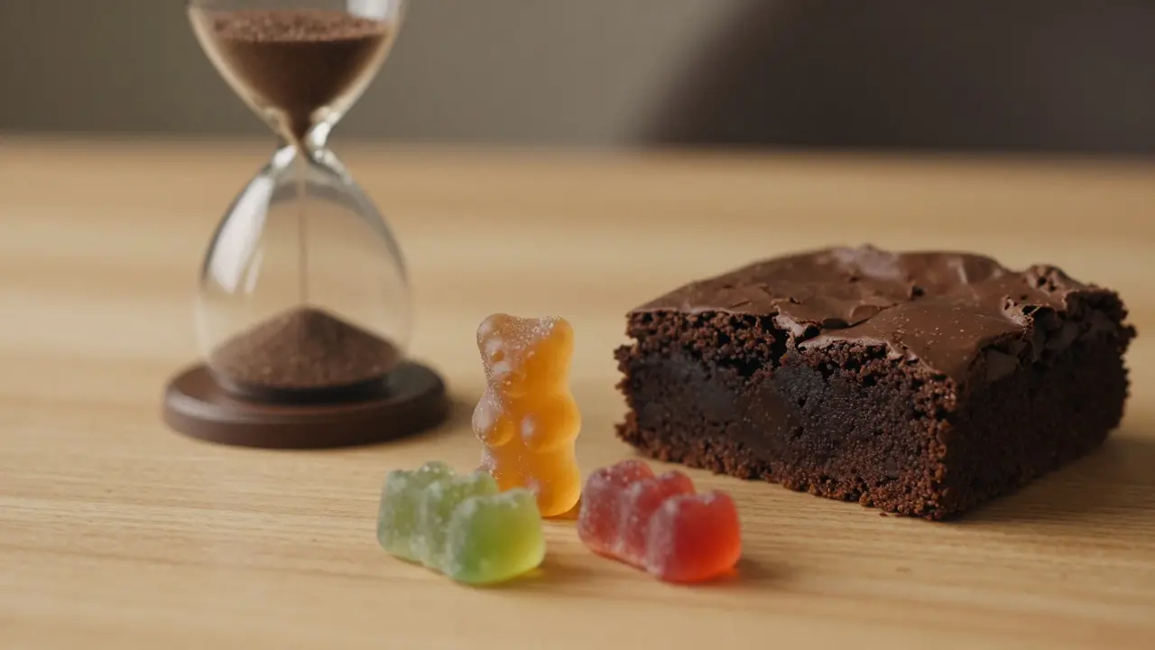 Wirkungseintritt von Cannabis-Süßigkeiten: Wie lange dauert es wirklich?