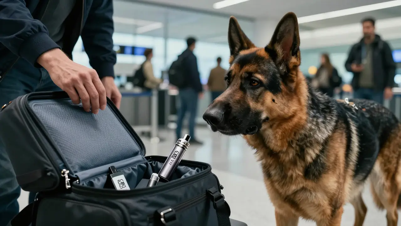 Spüren Sniffer-Hunde CBD-Vape? Die Wahrheit über Geruch und Sicherheit