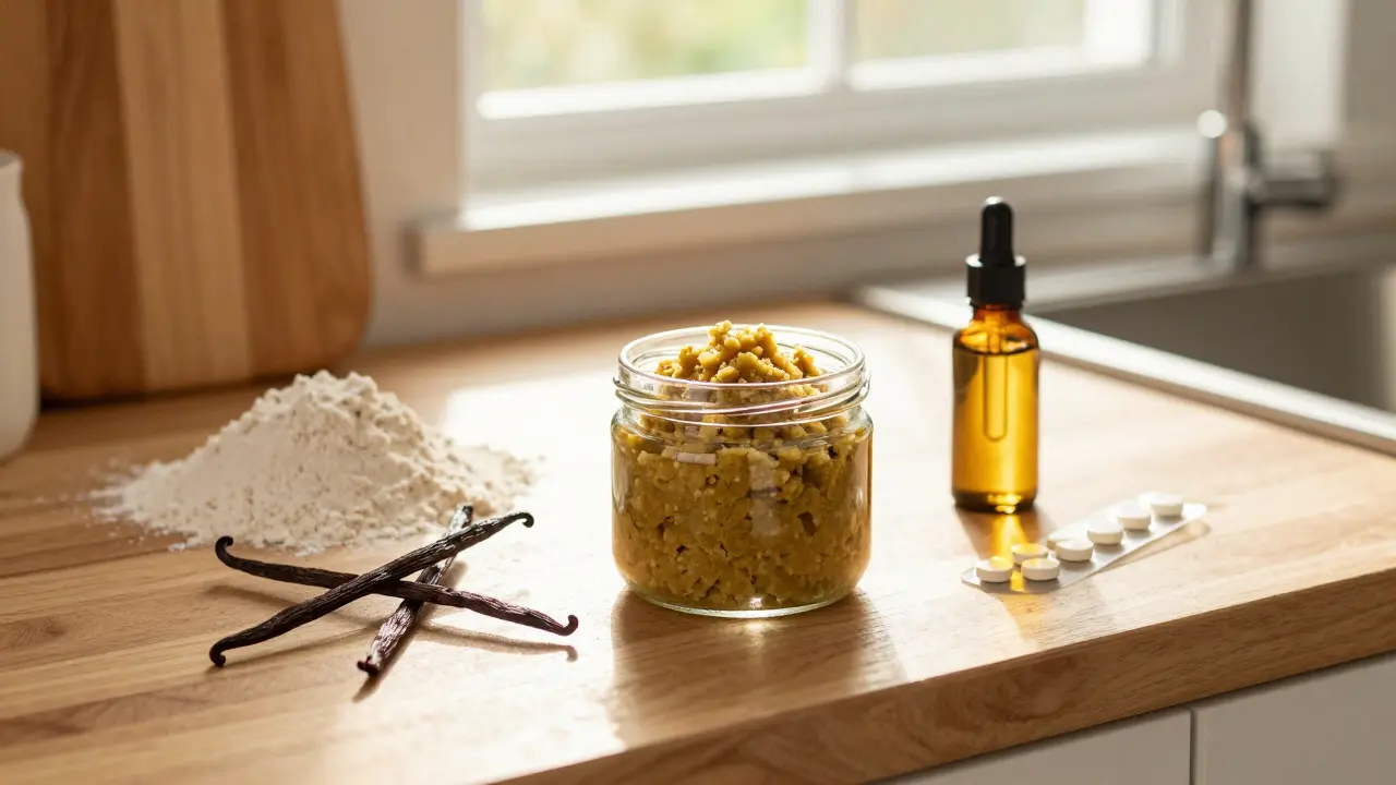 Alternative CBD-Anwendungsmethoden in einer Küche