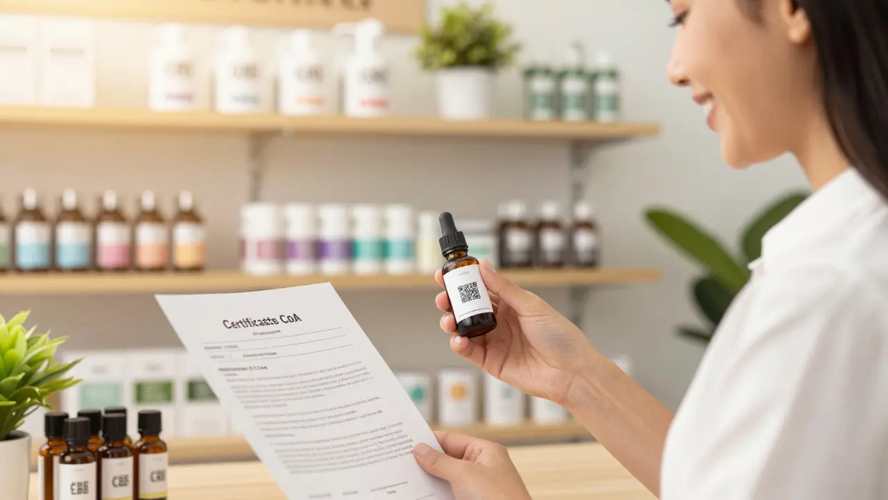 Sichere CBD-Produkte mit Labortests in einem spezialisierten Shop